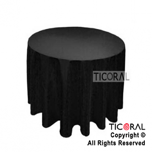 MANTEL LISO HS2201-3 NEGRO 213CM DIAM PLASTICO x 1